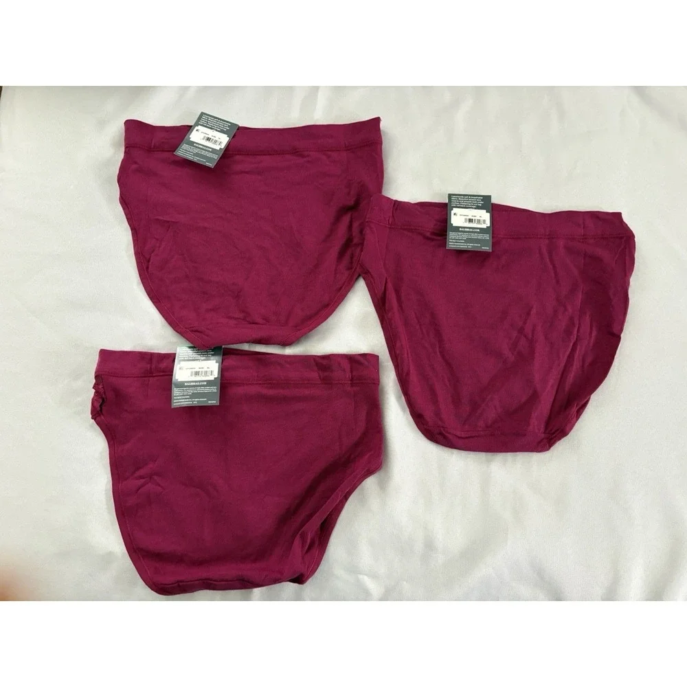 NEW Bali Women's Breathe Lace High-Cut Underwear DFCMHH 3 Pair Women's XLarge 8